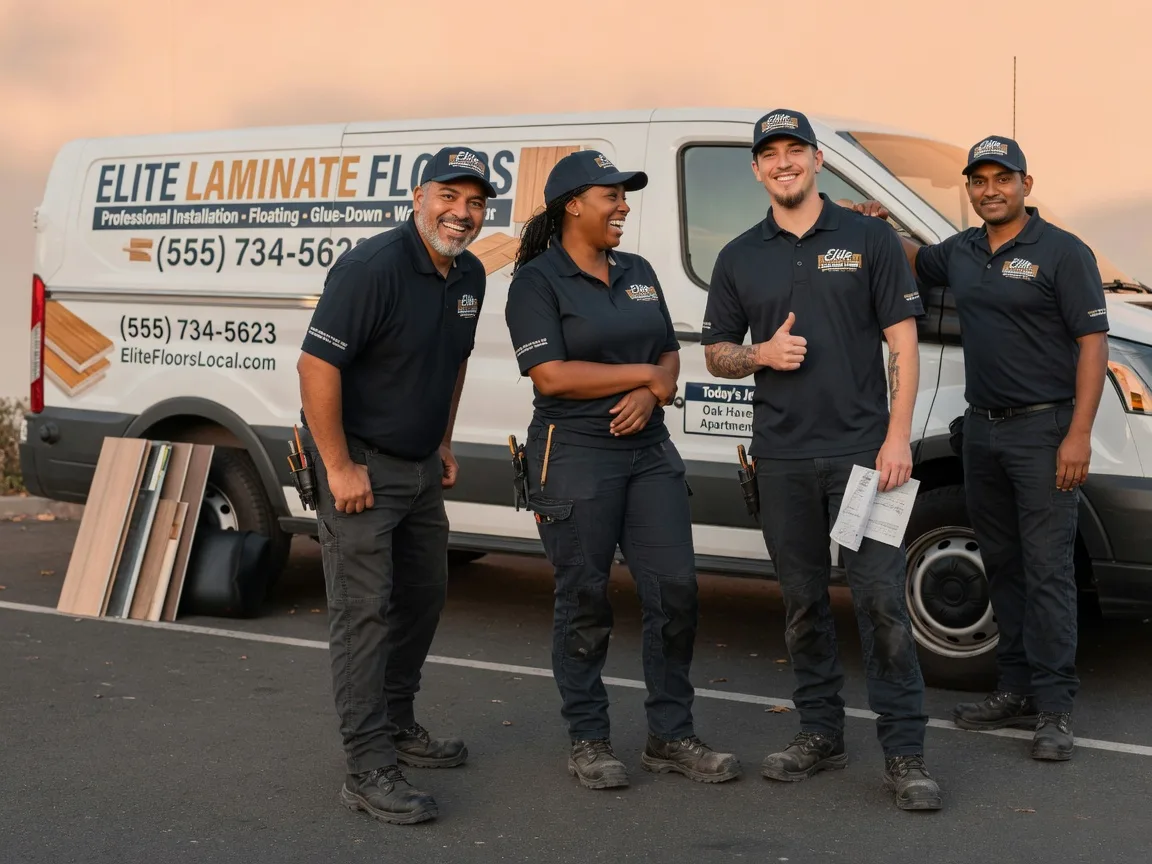 Laminate flooring installation company in Prairie View, KS